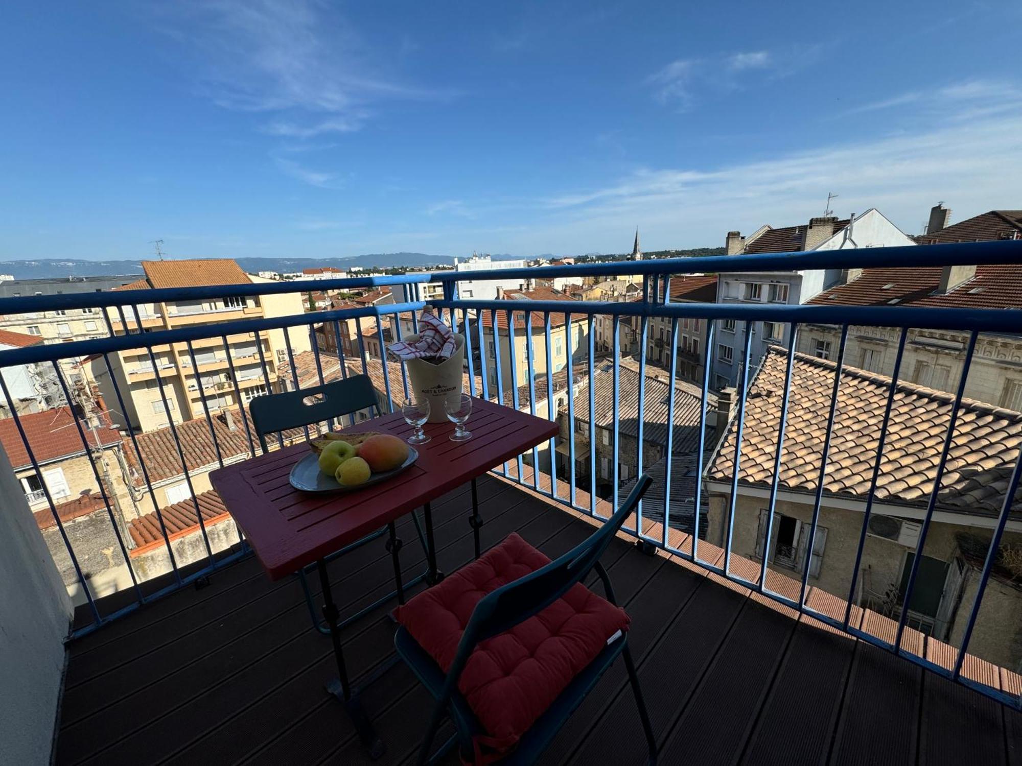 Appartement Terrasse Au Coeur De Valence 54 Extérieur photo